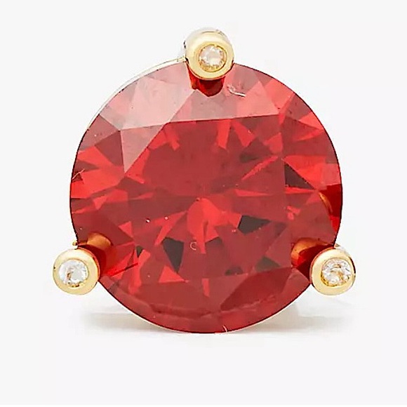 Kate Spade Rise and Shine Garnet Stud Earrings - Picture 8 of 10